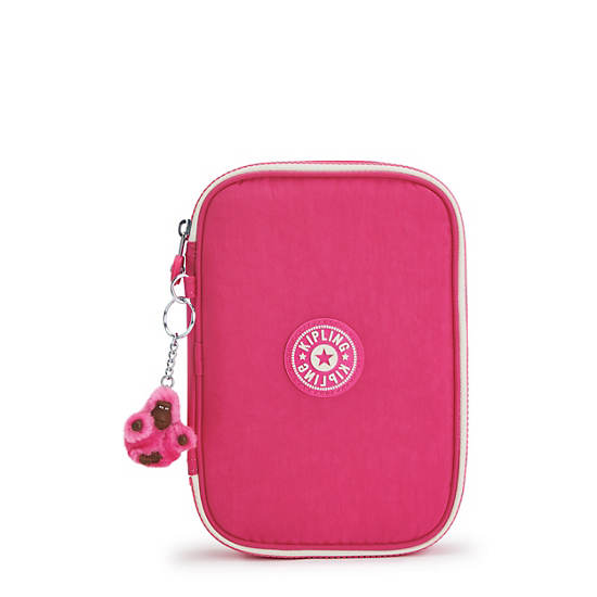 Bolsas Kipling 100 Pens Moda Case Rosas Rojos | MX 1878KO